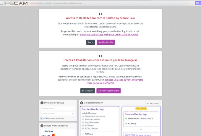 RealLifeCam screenshot