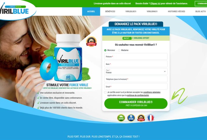 VirilBlue screenshot