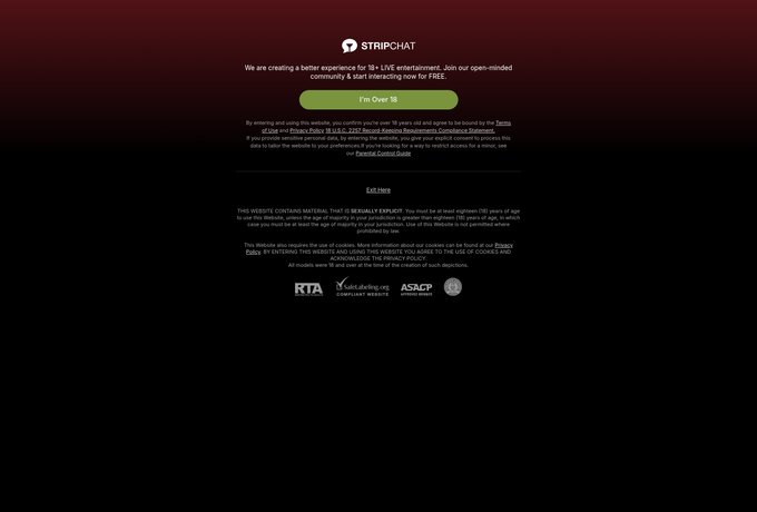 StripChat Ebony screenshot