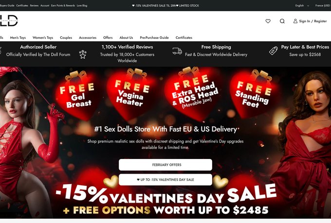 Joy Love Dolls screenshot