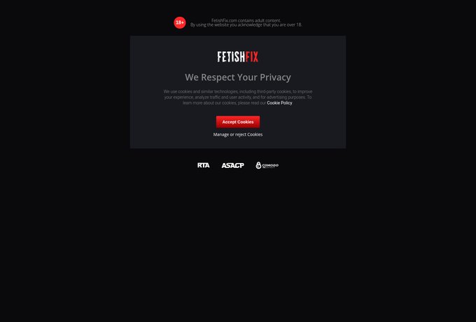 FetishFix screenshot